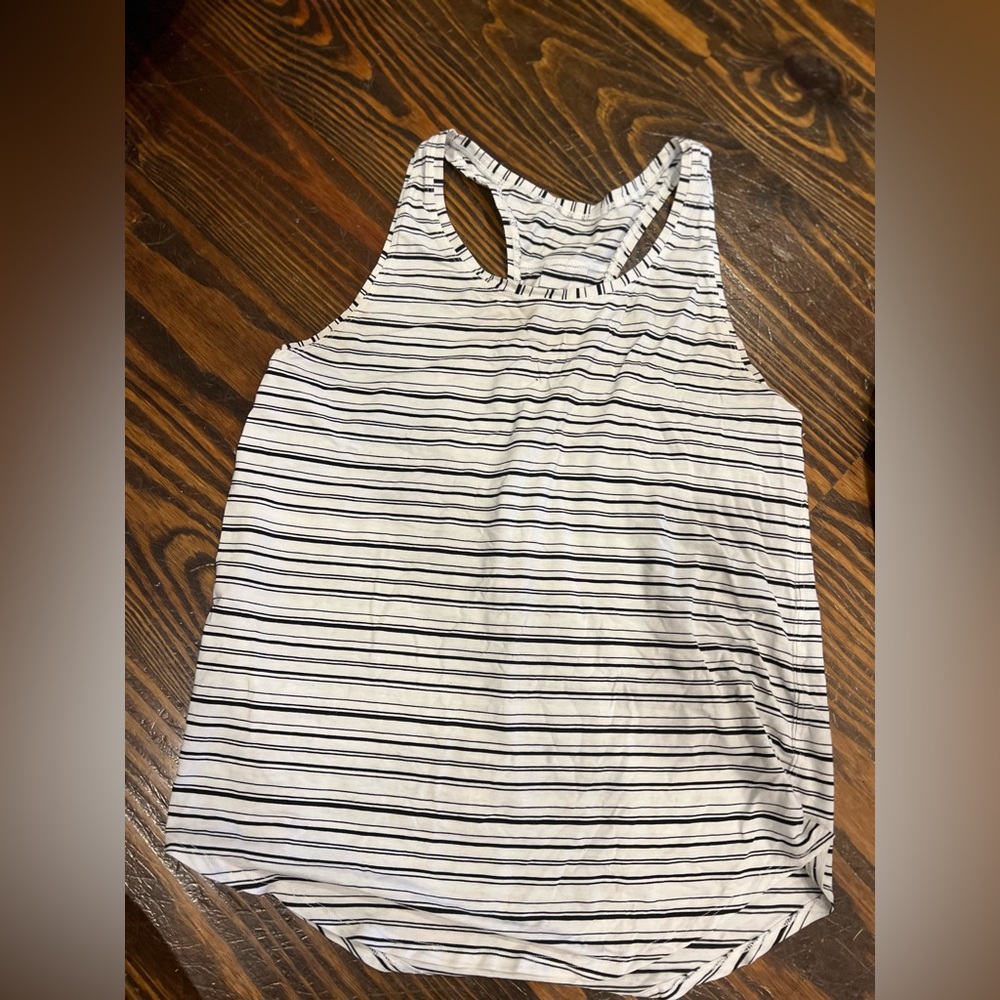 Lululemon 8 stripe racer back tank